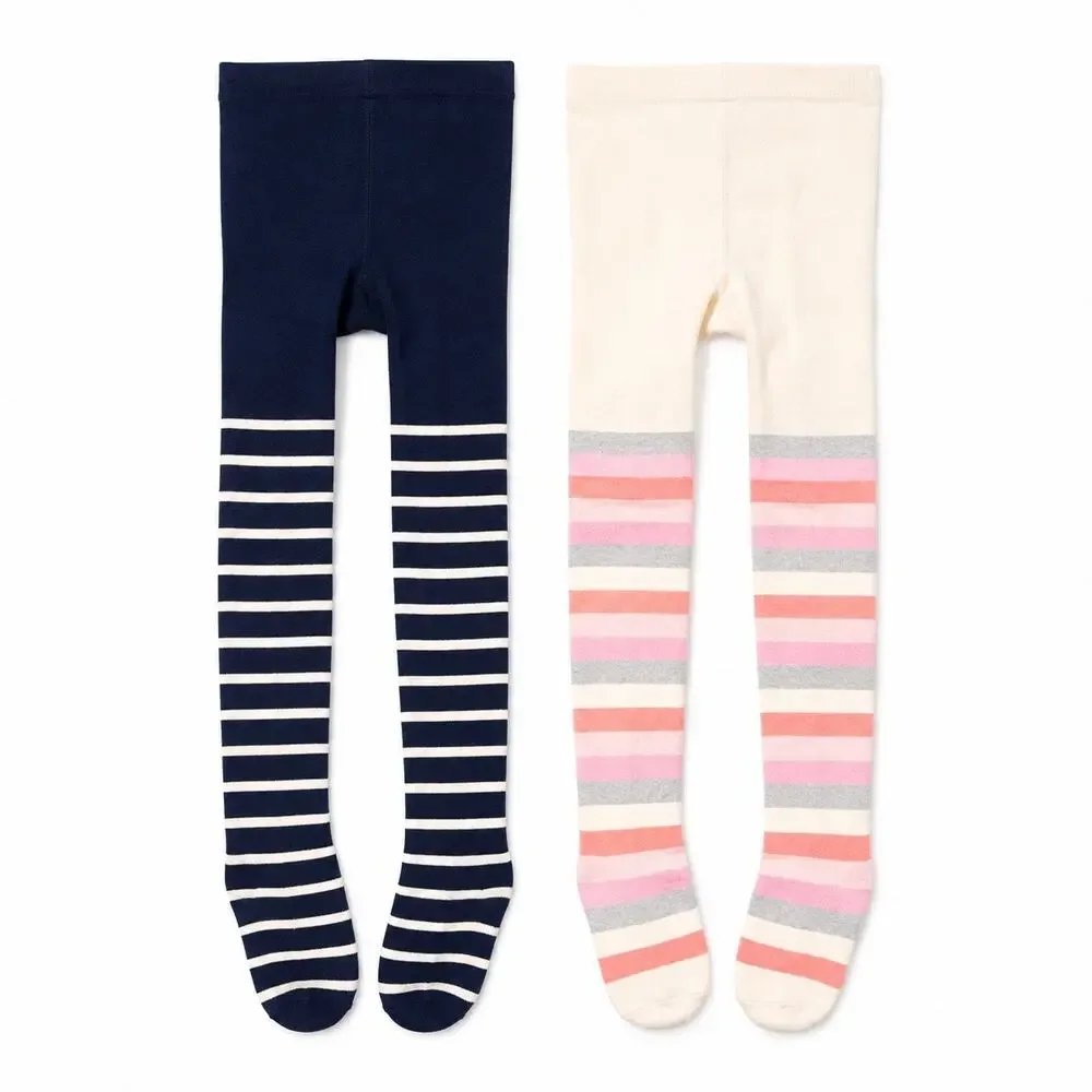 Gap Kids Striped Tights Bundle - Girls' Cozy & Stylish